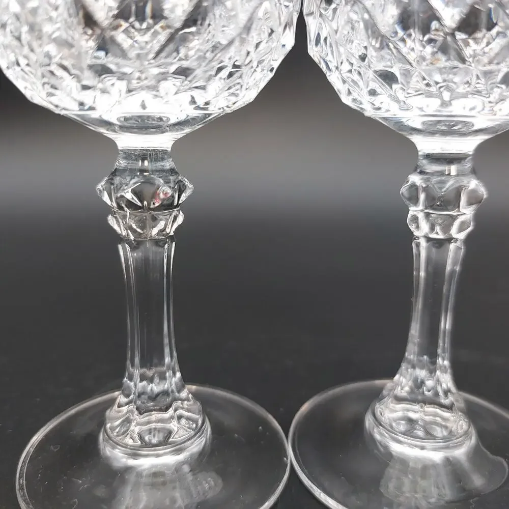 Set of 2 Cristal dArques Longchamp Cordial Glasses 4.5